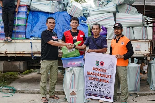 Bima Salurkan Bantuan Kemanusiaan ke Aceh Tamiang dan Aceh Timur