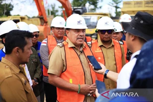 609 Huntara untuk Pengungsi Nagan Raya Target Tuntas Sebelum Ramadhan