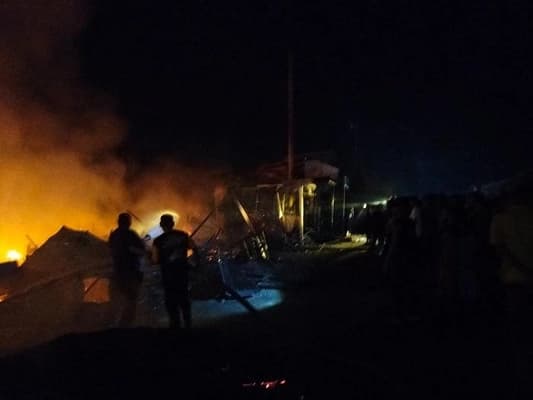 Kebakaran di Darul Aman: 4 Ruko Warga Hangus, Tidak Ada Korban Jiwa