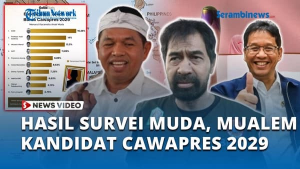 Mualem Ungguli AHY dan Gibran dalam Survei MudaBicara, Peta Politik Nasional Bergeser