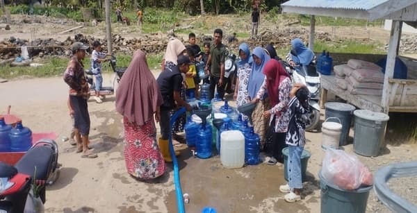 Warga Aceh Utara Masih Krisis Air Bersih Pasca Banjir Februari 2026