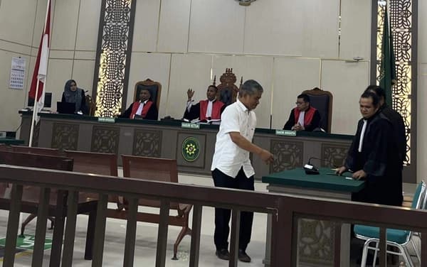 PPTK Proyek Pasar Bale Atu Aceh Tengah Divonis 2,5 Tahun Penjara