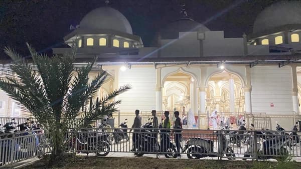 Satlantas Aceh Besar Patroli Masjid Cegah Curanmor Saat Tarawih