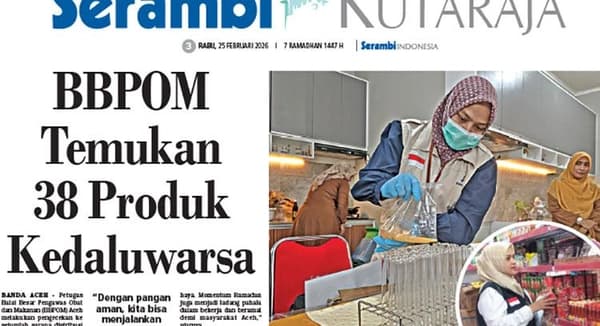 BBPOM Aceh Temukan 38 Produk Kedaluwarsa di Pasar Ramadhan Aceh Besar