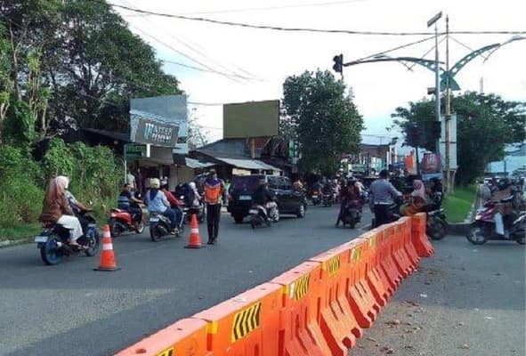 Dishub Aceh Besar Imbau Warga Tertib Parkir Jelang Buka Puasa