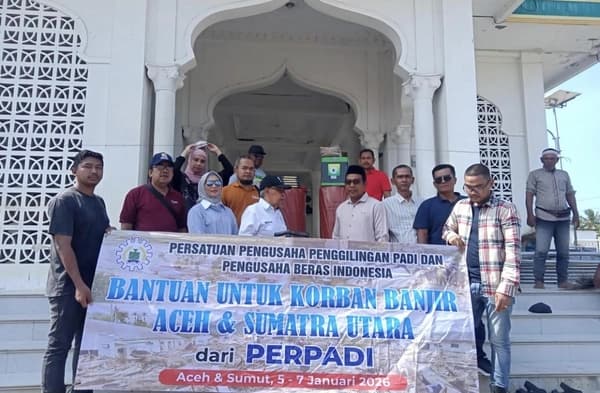 Bantuan Banjir Aceh dari Perpadi, Petani Pasrah Akibat Lumpur