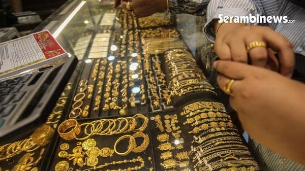 Harga Emas di Aceh Stabil Tinggi, Warga Lebih Banyak Jual daripada Beli