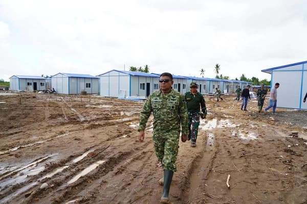 104 Unit Huntap Siap Huni, Warga Kuala Cangkoi Aceh Utara Bangkit dari Banjir