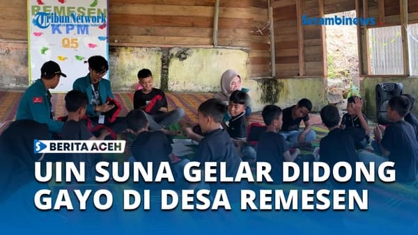 Mahasiswa UIN SUNA Gunakan Didong Gayo untuk Trauma Healing Anak di Aceh Tengah
