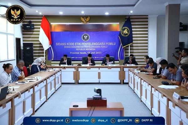 DKPP Sanksi Komisioner KIP Aceh atas Penundaan Penggantian Anggota DPRA