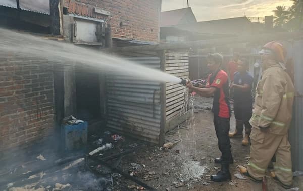 Rumah di Lambiheu Aceh Besar Terbakar, Delapan Jiwa Mengungsi
