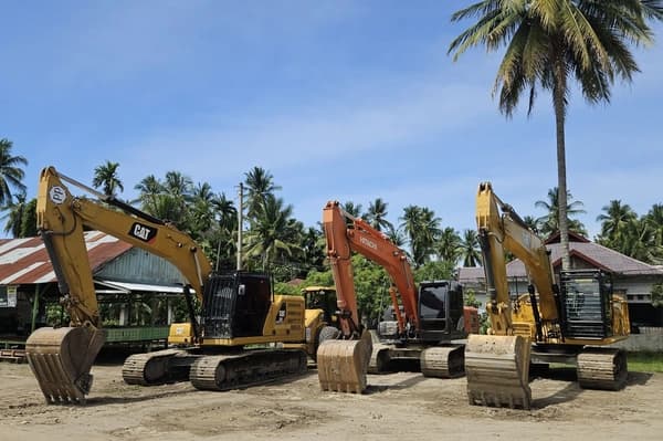 Proyek Jembatan Teupin Mane Terhenti, Warga Bireuen Khawatir Akses Terputus