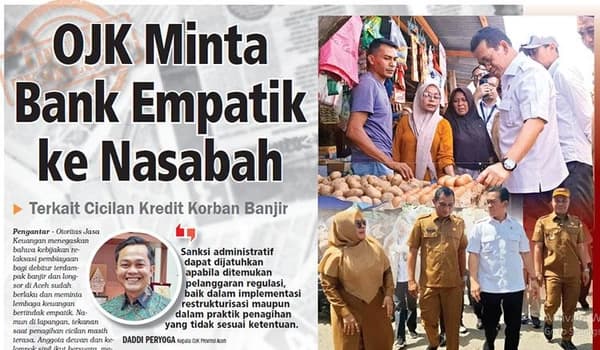 Warga Aceh Timur Terus Ditekan Penagihan Kredit Pasca Banjir