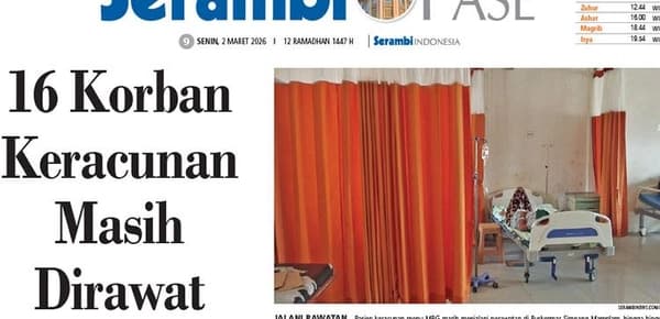 16 Warga Bireuen Masih Dirawat Akibat Keracunan MBG Gratis, Mayoritas Sudah Pulang