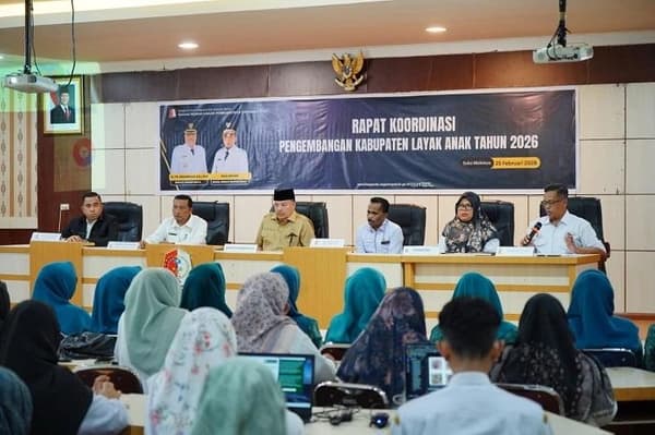 Nagan Raya Targetkan Kategori Utama Kabupaten Layak Anak 2026