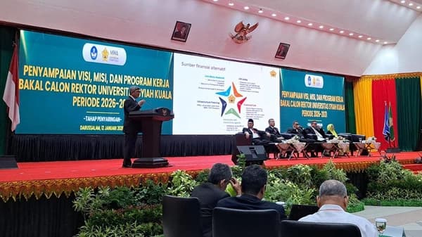 Enam Bakal Calon Rektor USK Sampaikan Visi-Misi untuk Masa Depan Kampus