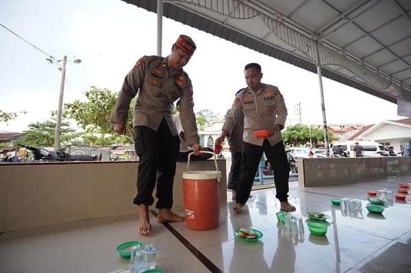 Mahasiswa STIK-PTIK 83 Lestarikan Tradisi Kanji Rumbi di Lhokseumawe