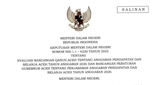 KPK Pantau Penganggaran APBA Aceh 2026, Pemerintah Diminta Hindari Korupsi