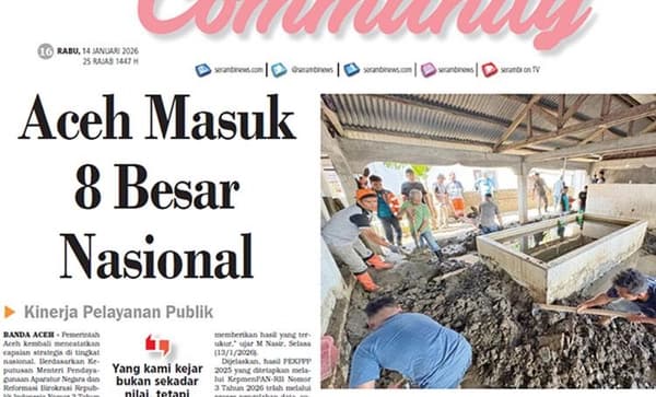 Aceh Masuk 8 Besar Nasional Pelayanan Publik dengan Indeks 4,56