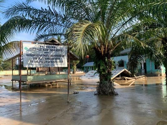 120 Dayah Aceh Timur Rusak Parah, Belajar Santri Terhenti Pasca Banjir