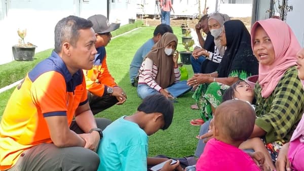 Warga Sukajadi Aceh Tamiang Pindah ke Huntara Setelah Hidup di Tenda