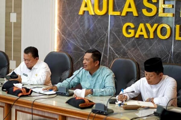 Bupati Gayo Lues Pimpin Safari Ramadhan di Tenda Pascabencana