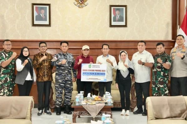 Bantuan Rp4,8 Miliar dari Batam untuk Korban Bencana Aceh Diterima