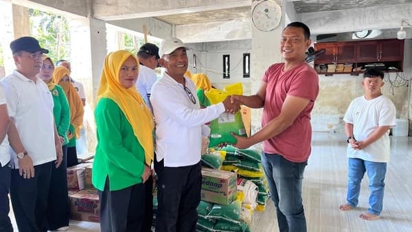 Rutan Banda Aceh Salurkan Bantuan untuk Korban Banjir Pidie Jaya