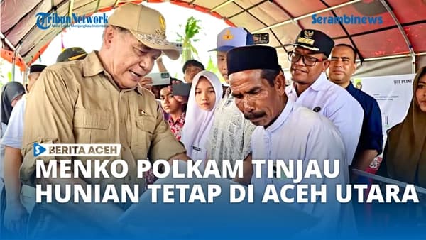 104 Unit Huntap untuk Warga Aceh Utara Dampak Bencana 2025 Dibangun Sebelum Ramadhan