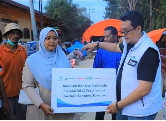 Warga Aceh Tamiang Terima 7 Ton Bantuan Pasca Banjir Bandang