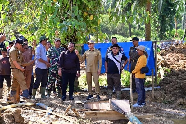 Bupati Aceh Jaya Tinjau Kerusakan Hutan Akibat Tambang Emas Ilegal di Setia Bakti