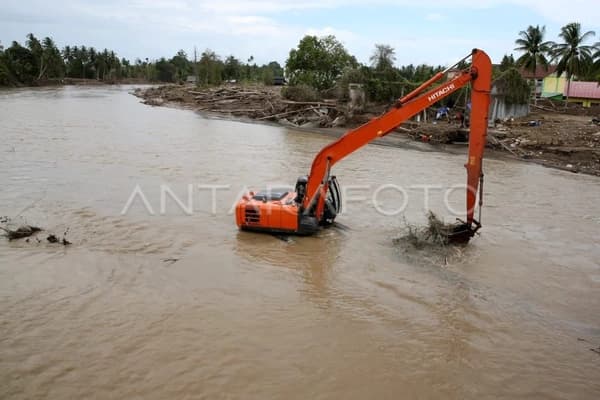 Normalisasi Sungai Meureudu Pidie Jaya Percepat Pencegahan Banjir
