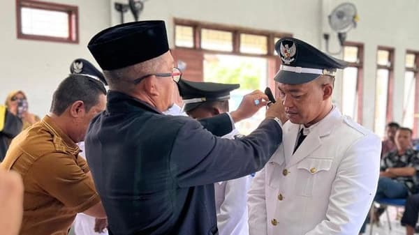 Empat Geuchik Baru di Kecamatan Lapang Aceh Utara Resmi Dilantik