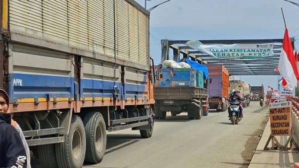 Jembatan Kutablang Bireuen Dibuka Kembali, BPJN Batasi Tonase Kendaraan