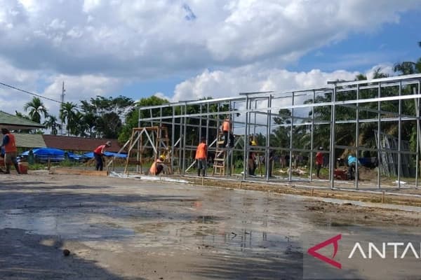 44 Unit Huntara BNPB untuk 221 KK Korban Banjir di Aceh Tamiang