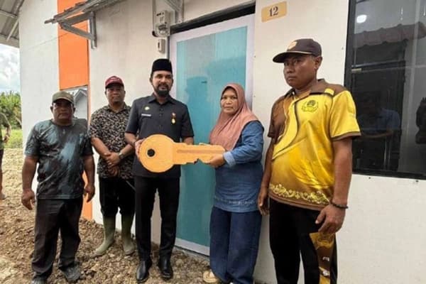 1.503 Unit Huntara di Aceh Timur Rampung, Warga Korban Bencana Siap Tempati