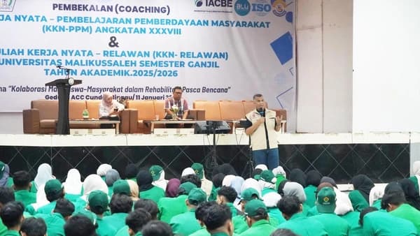 3.276 Mahasiswa Unimal Bantu Pemulihan Pasca Banjir di Aceh Utara