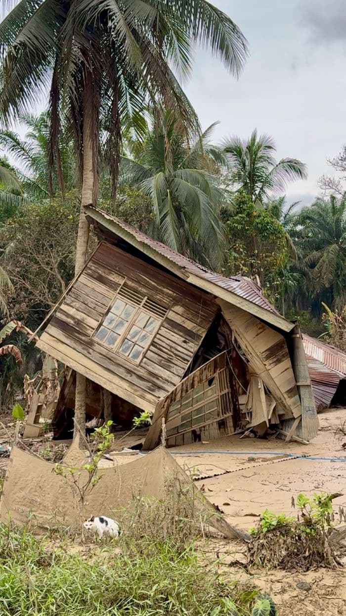 Sebulan Pascabanjir, Dusun di Aceh Tamiang Ini Masih Tertimbun Lumpur, Listrik Masih Lumpuh