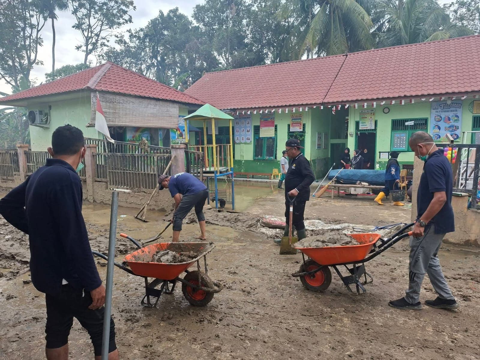 140 Sekolah di Pidie Jaya Siap Digunakan Pasca Banjir Bandang