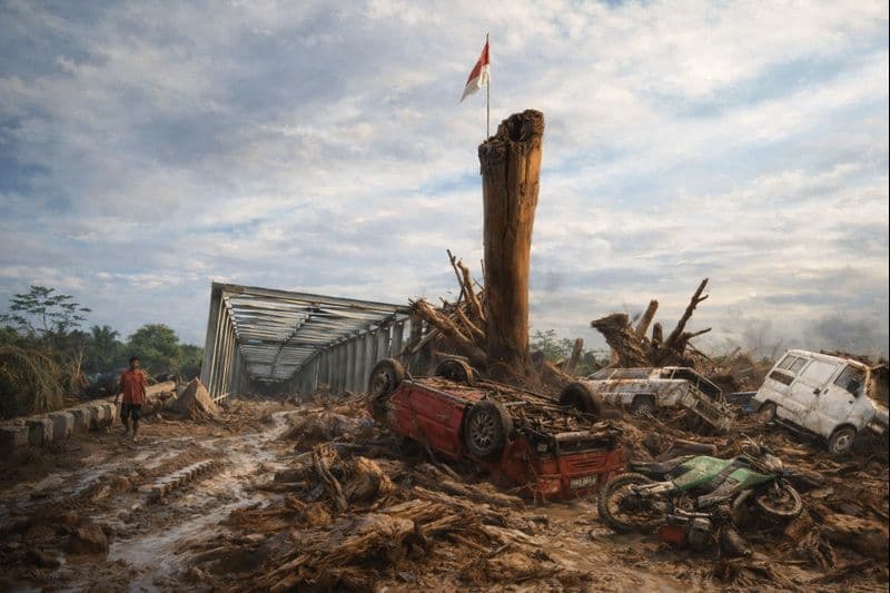 Banjir Bandang Aceh Tamiang: 101 Tewas, 262 Ribu Warga Terisolasi