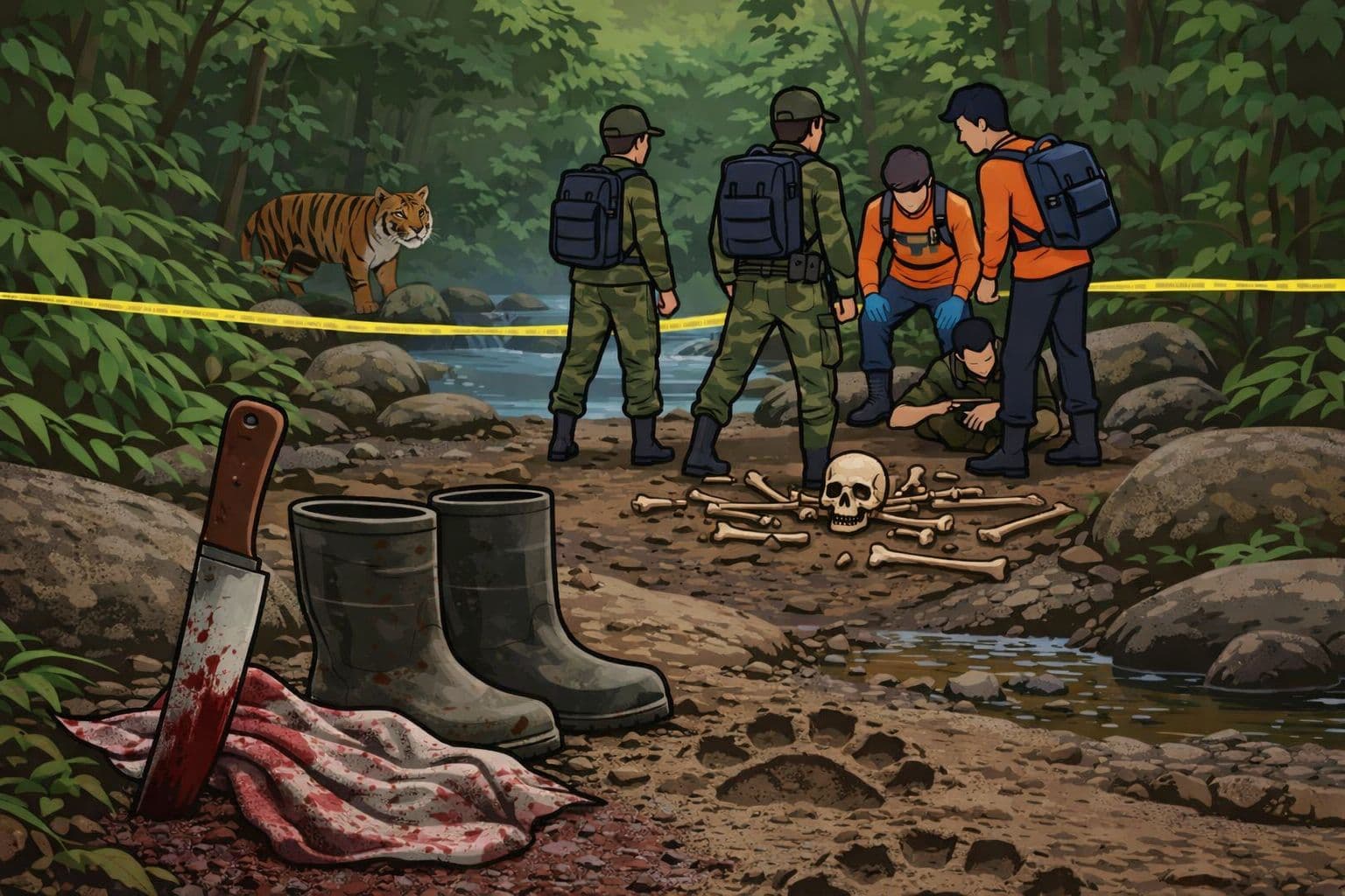 Warga Nagan Raya Tewas Diduga Serangan Harimau di Hutan Krueng Seumanyam