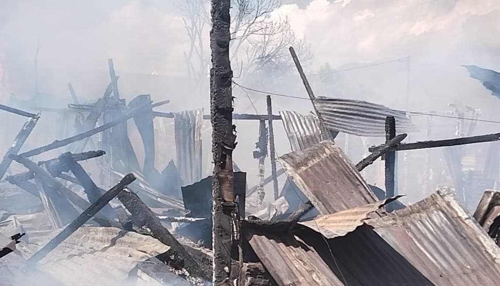 12 Rumah di Kutacane Hangus Terbakar, Warga Selamat Tapi Kerugian Ratusan Juta