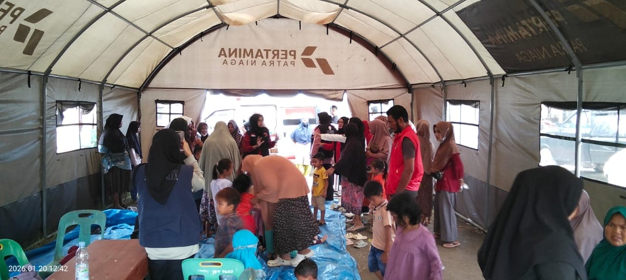 49 Relawan PDI Perjuangan Layani Kesehatan Warga Banjir Pidie Jaya