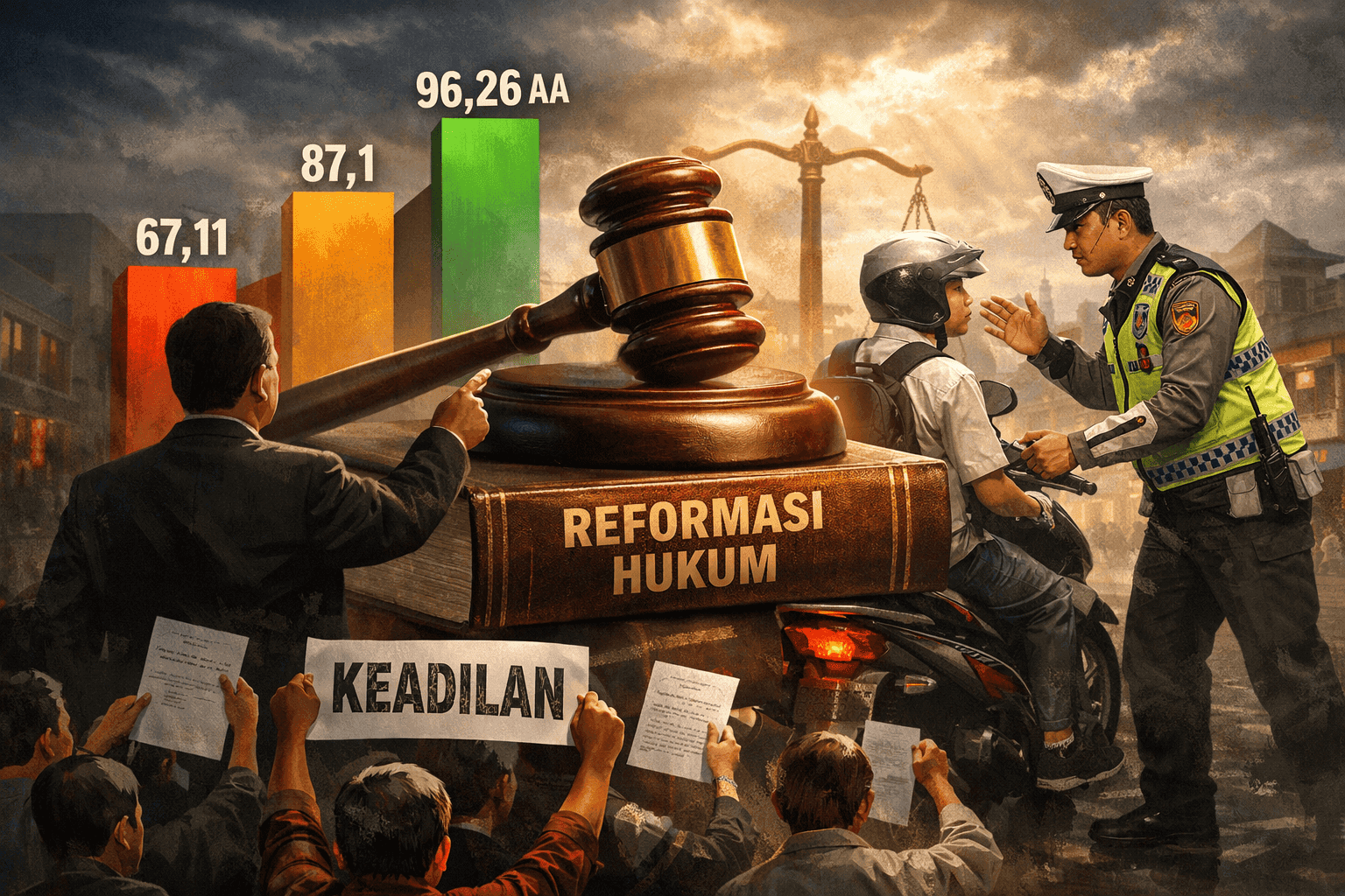 Pidie Raih Indeks Reformasi Hukum Tertinggi di Aceh, Tetap Dibuat Pertanyaan