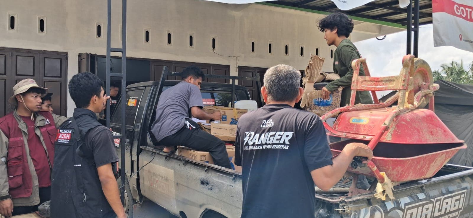 Laznas AQL Peduli Bangun Mushola di Aceh Timur Sebelum Ramadhan