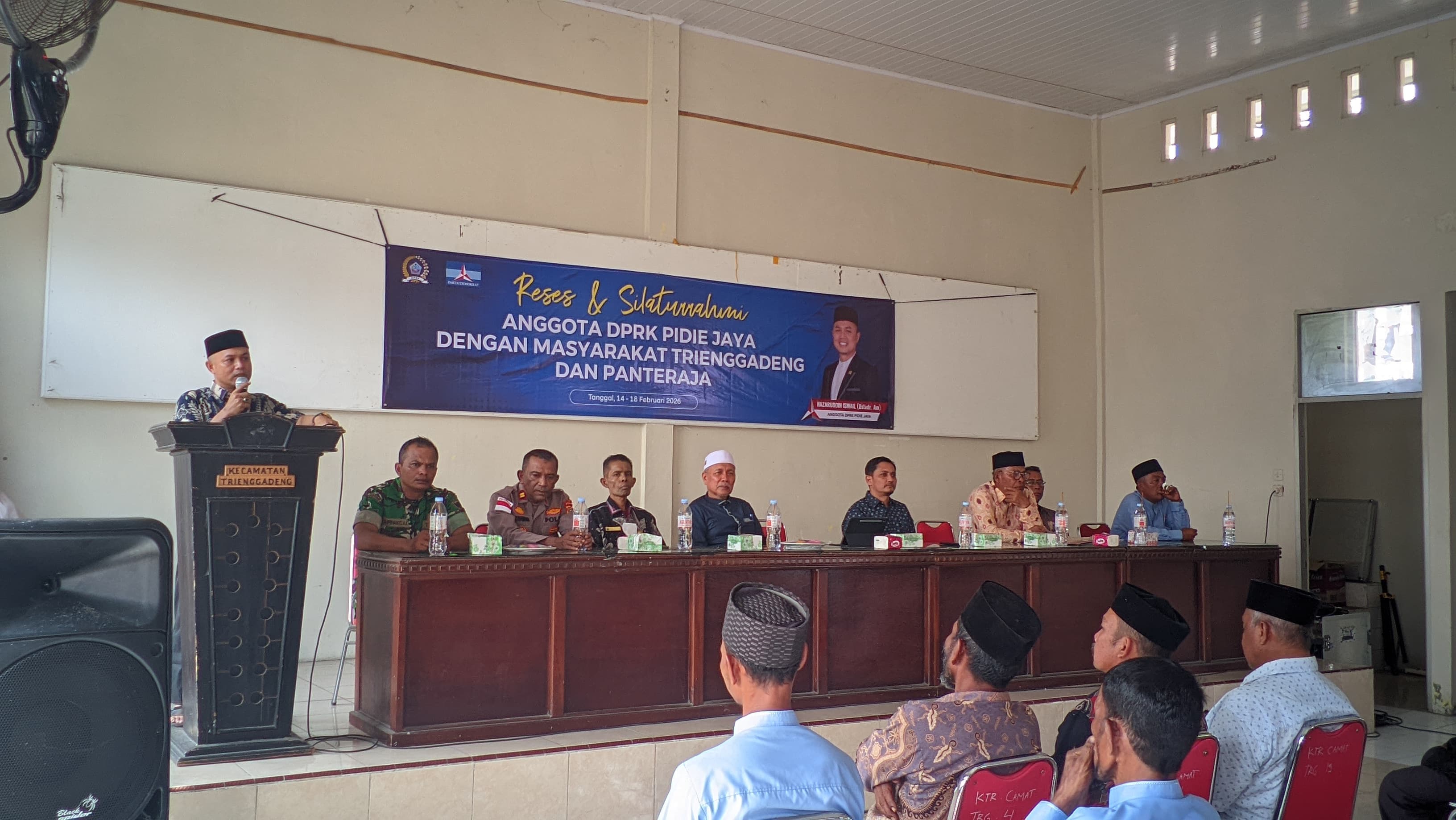 Kepala Banleg DPRK Pidie Jaya Bahas Peran Mukim dan KAS di Trienggadeng