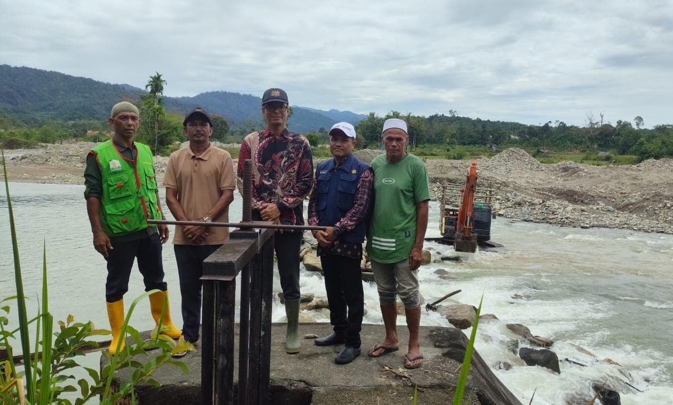 Irigasi Nagan Raya Normal, Petani Siap Tanam Kembali di Musim Baru