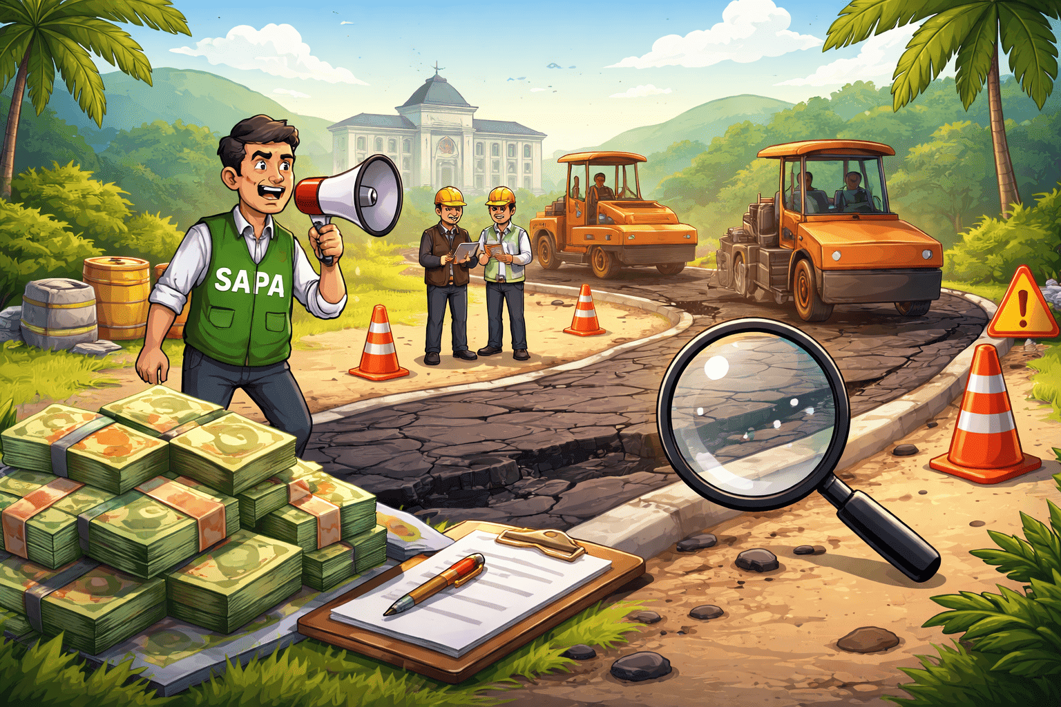 18 Proyek Jalan Aceh Cacat Mutu, Kelebihan Bayar Rp883 Juta Merugikan Rakyat