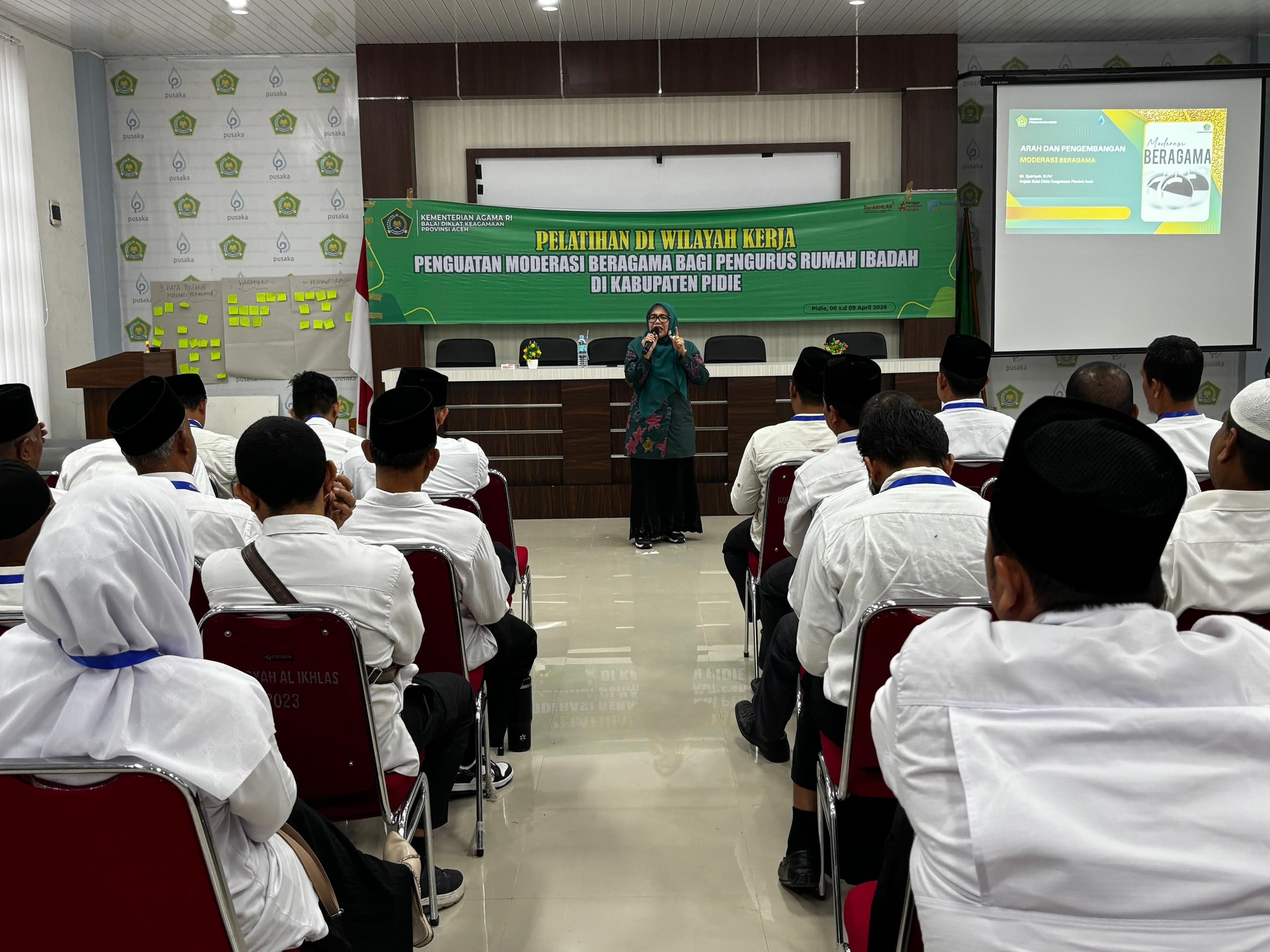 BDK Aceh Latih Moderasi Beragama untuk 80 Peserta di Aceh Tenggara dan Pidie