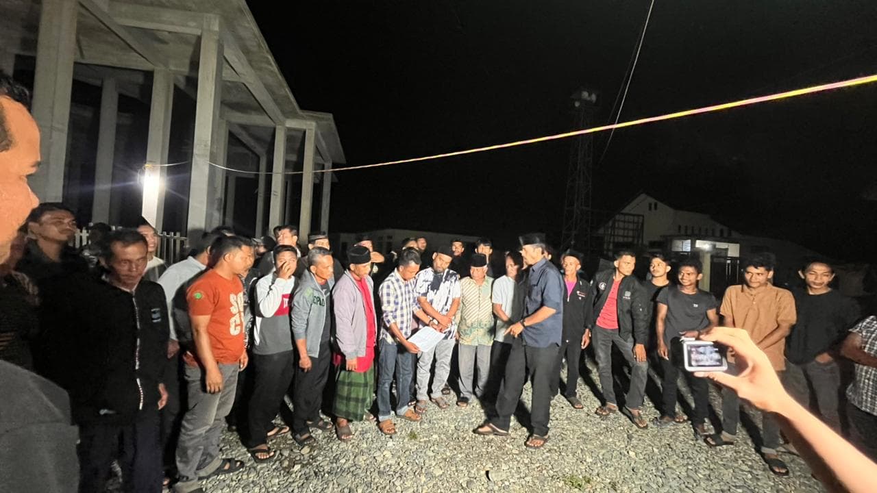 Warga Jantho Ultimatum 3 Hari Hentikan Tambang Ilegal di Krueng Aceh